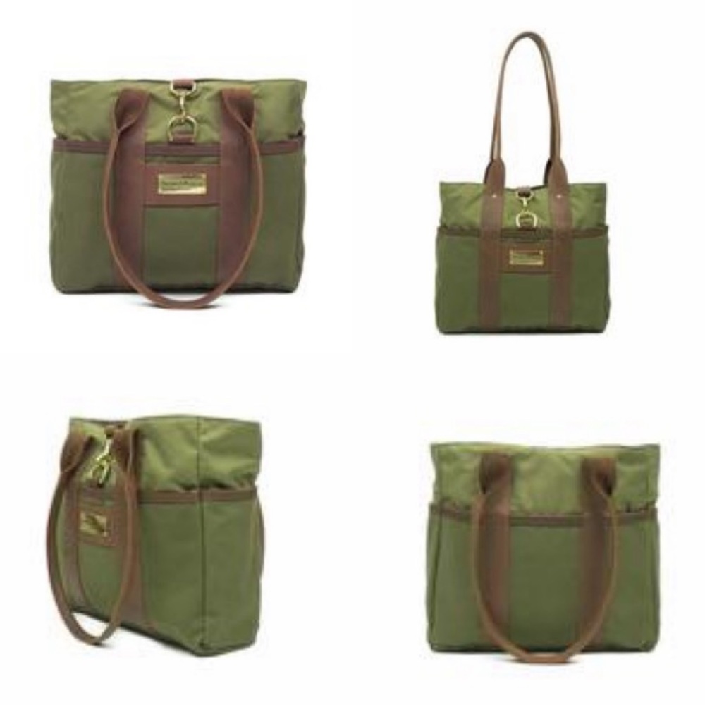 Sword & Plough Green Signature Tote Bag